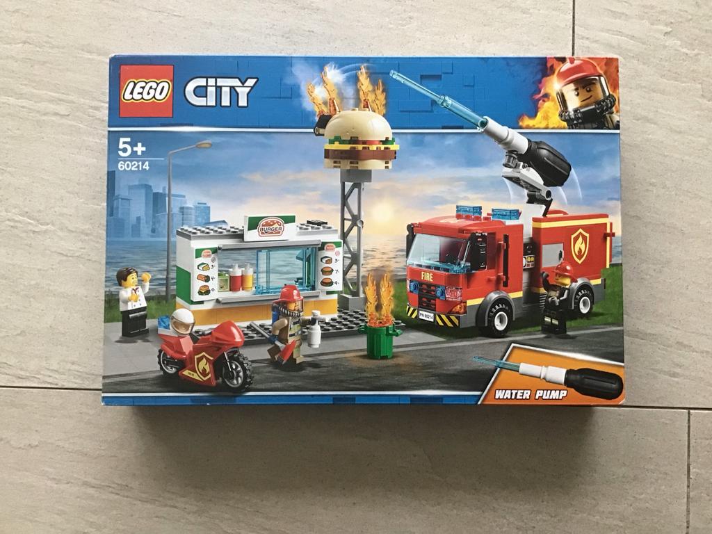 Lego City 60214 Brandweer, Ophalen, Nieuw, Complete set, Lego