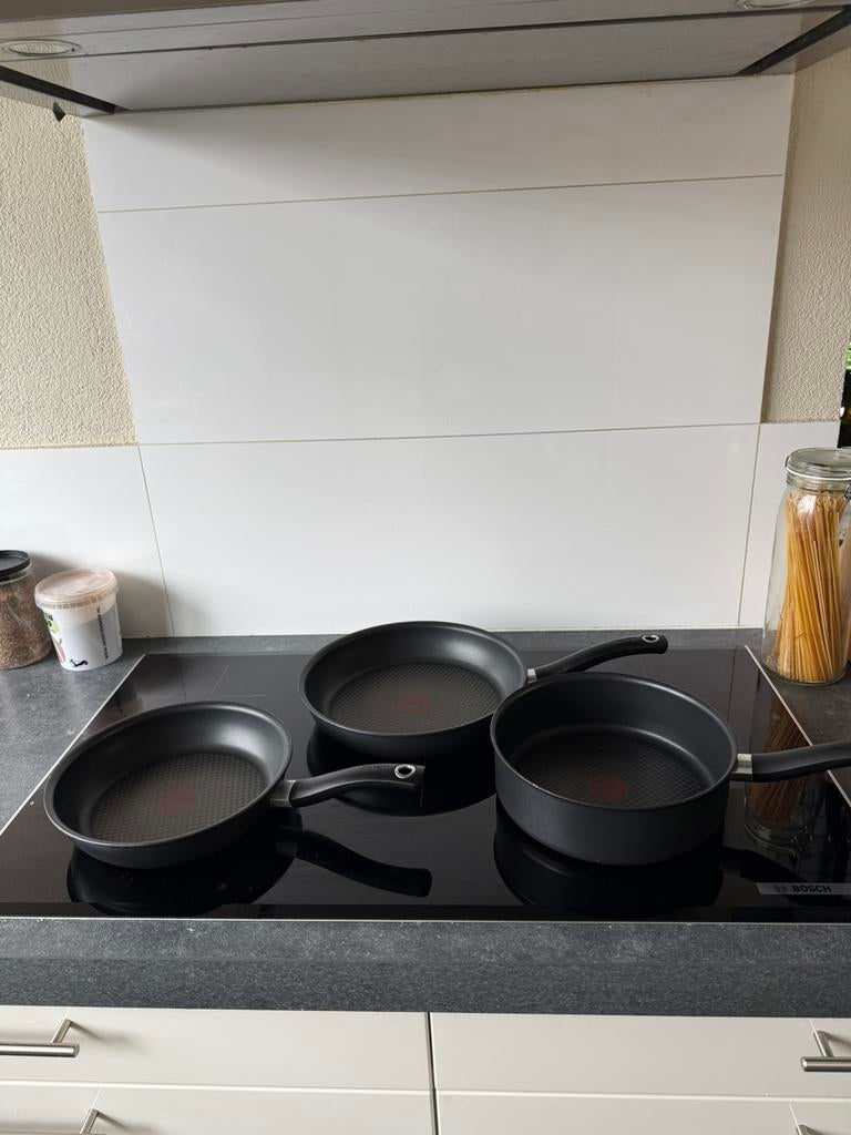 Tefal pannenset, Huis en Inrichting, Keuken | Potten en Pannen, Ophalen of Verzenden, Overige materialen, Pannenset