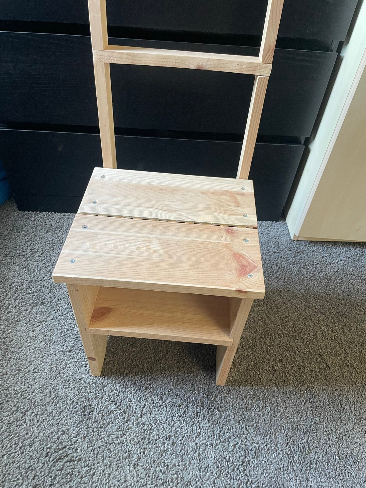Houten krukje / opstapje,, Ophalen, Overige kleuren, Opstapje, Nieuw