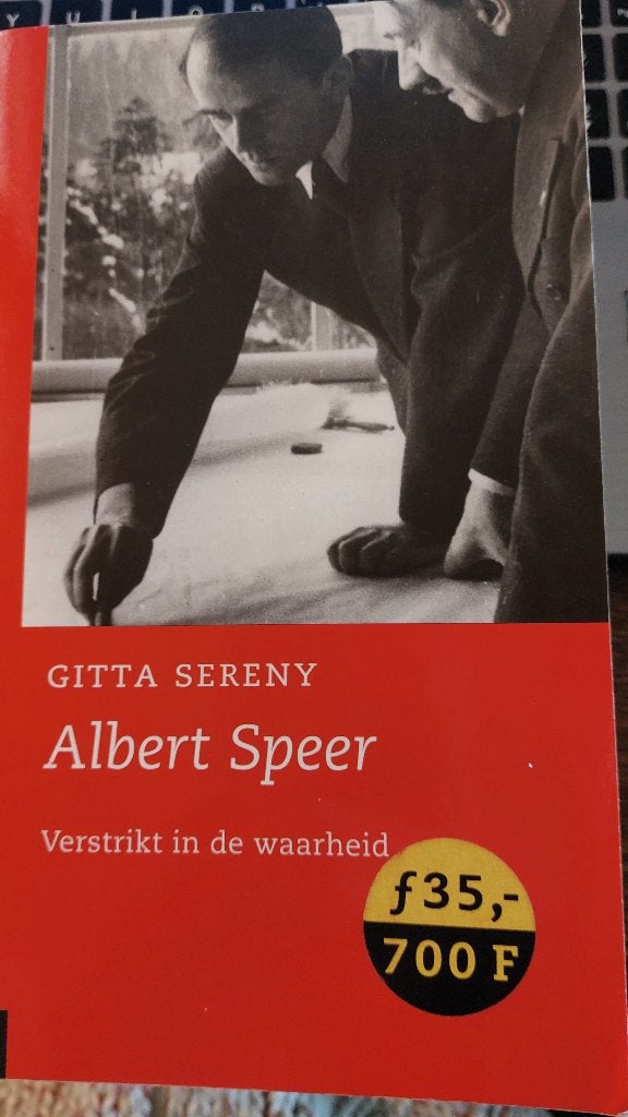 Gitta Sereny: ALBERT SPEER, verstrikt in de waarheid, 20e eeuw of later, Europa, Ophalen of Verzenden, Zo goed als nieuw
