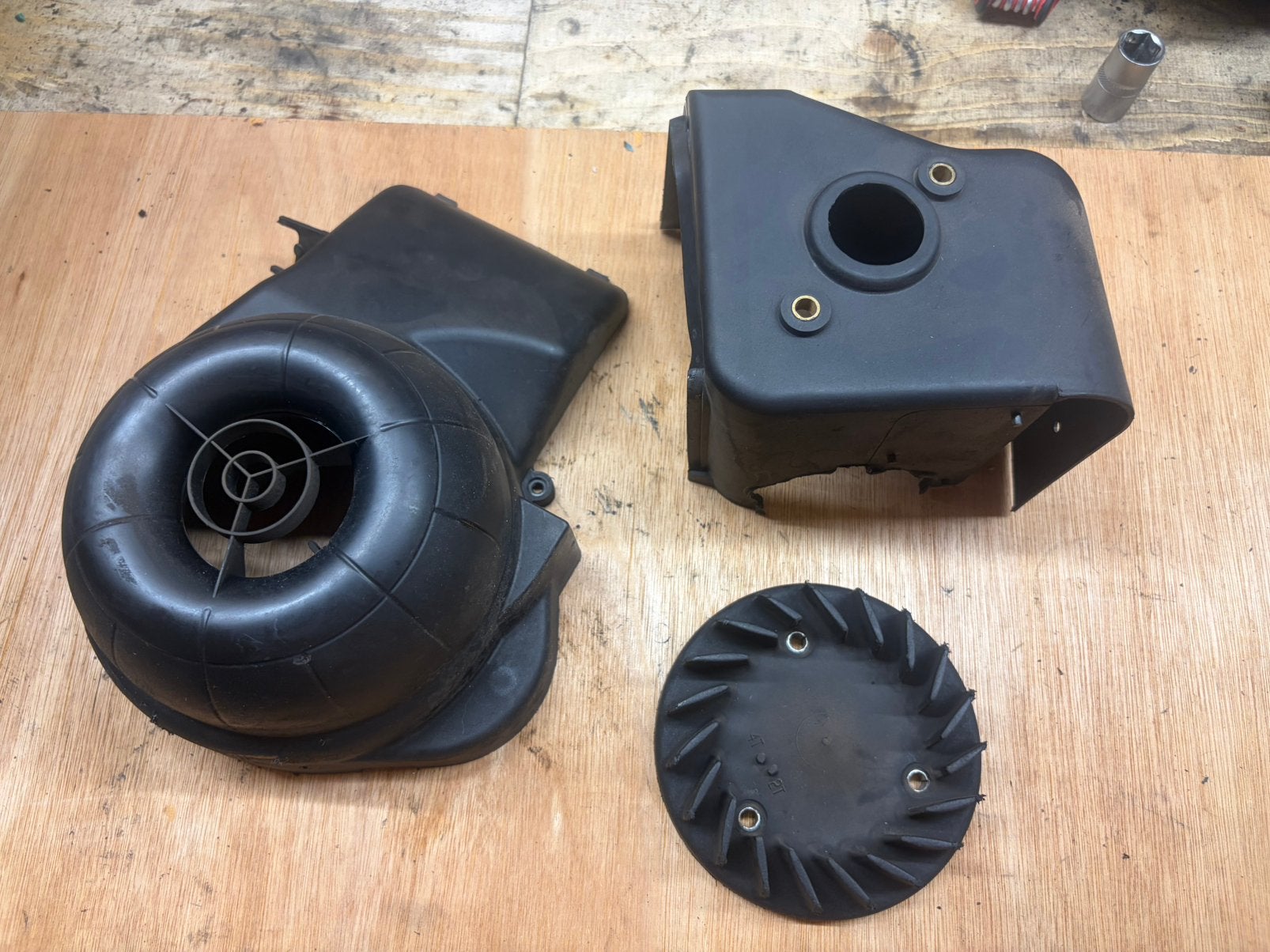 Koelkappenset 2t 50cc piaggio, Ophalen of Verzenden