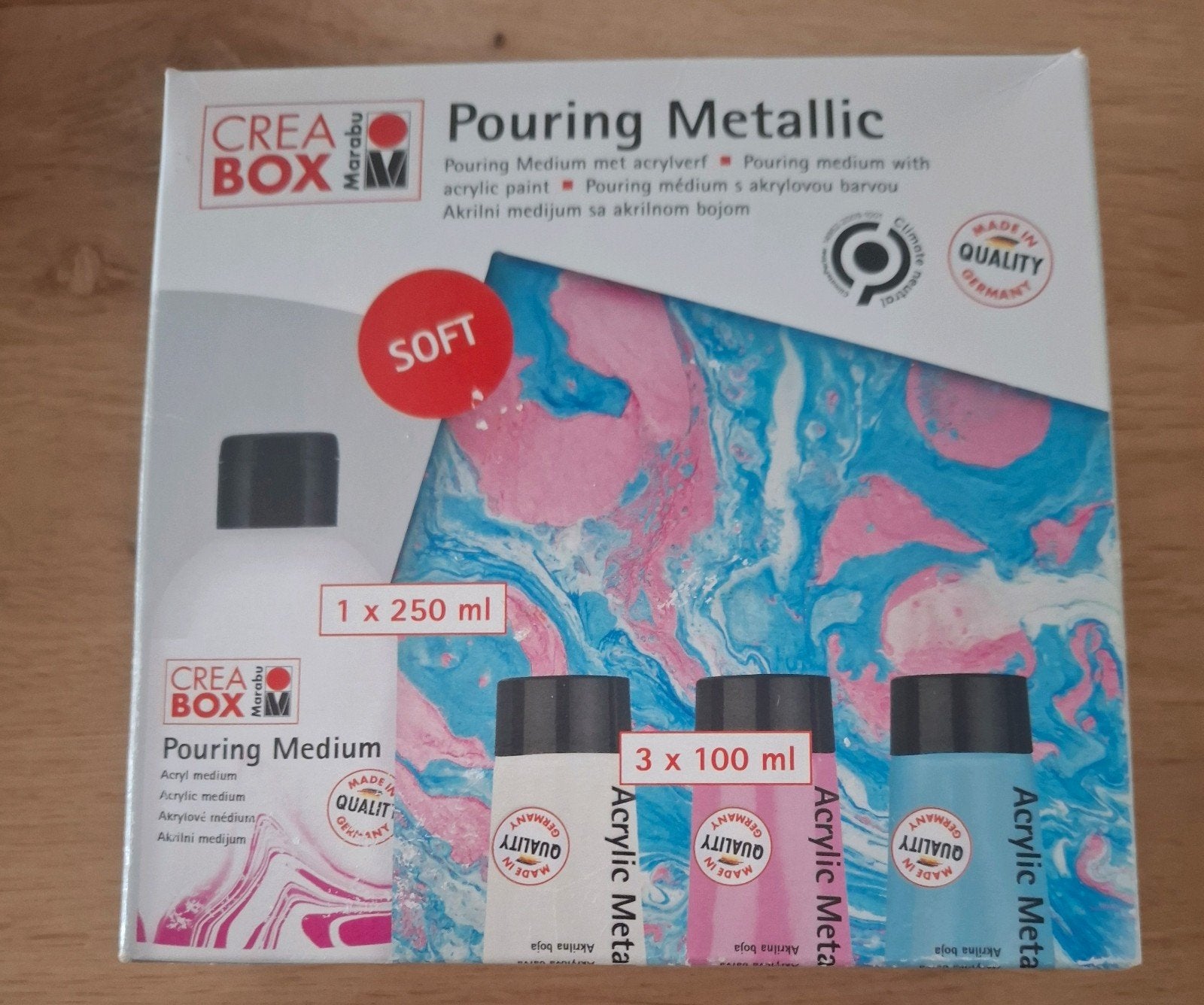 Pouring Metallic crea box, Ophalen of Verzenden, Nieuw