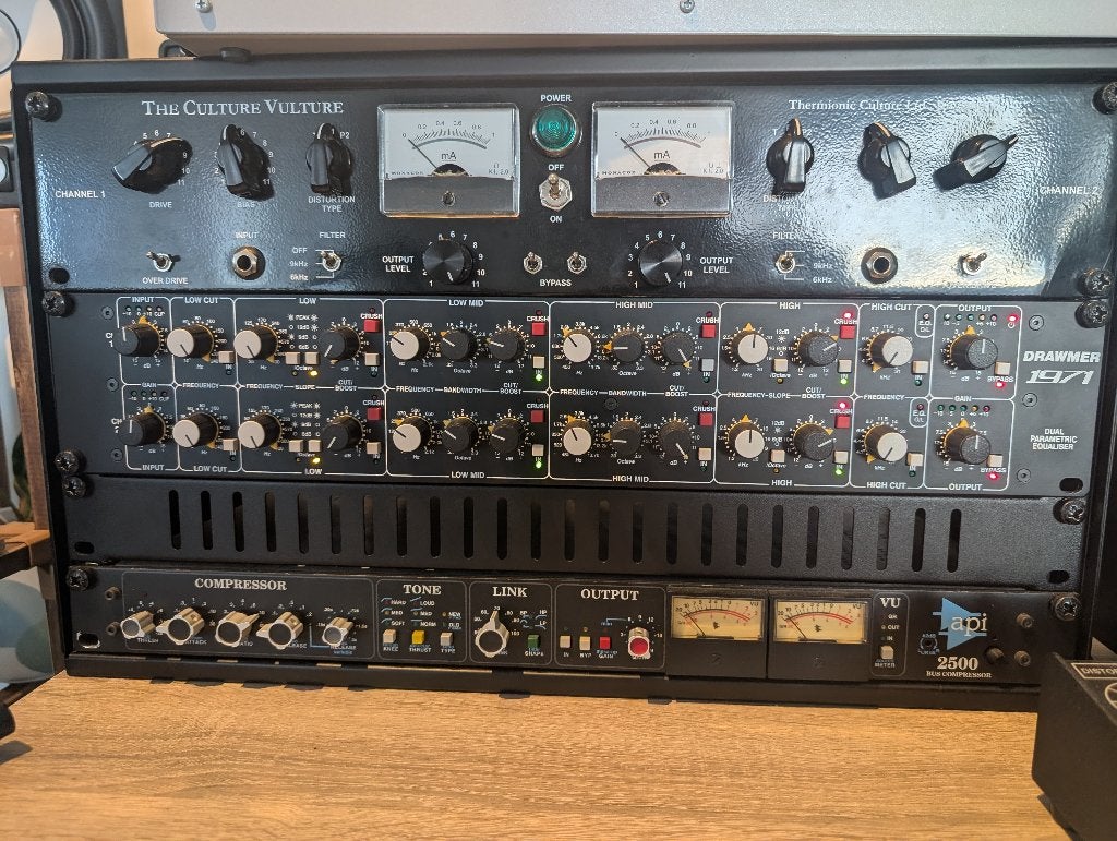 Drawmer 1971 Dual 4-band Parametric EQ, Audio, Tv en Foto, Professionele Audio-, Tv- en Video-apparatuur, Ophalen of Verzenden