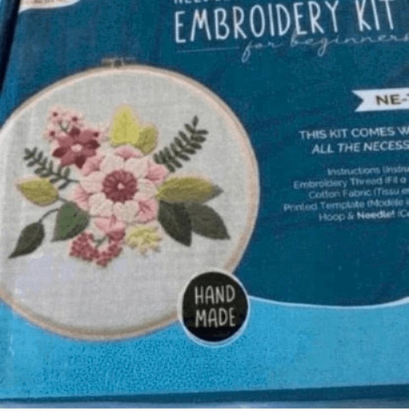 BORDUURKITS NEEDLE EMBROIDERY, Verzenden, Nieuw, Handborduren, Borduurpakket