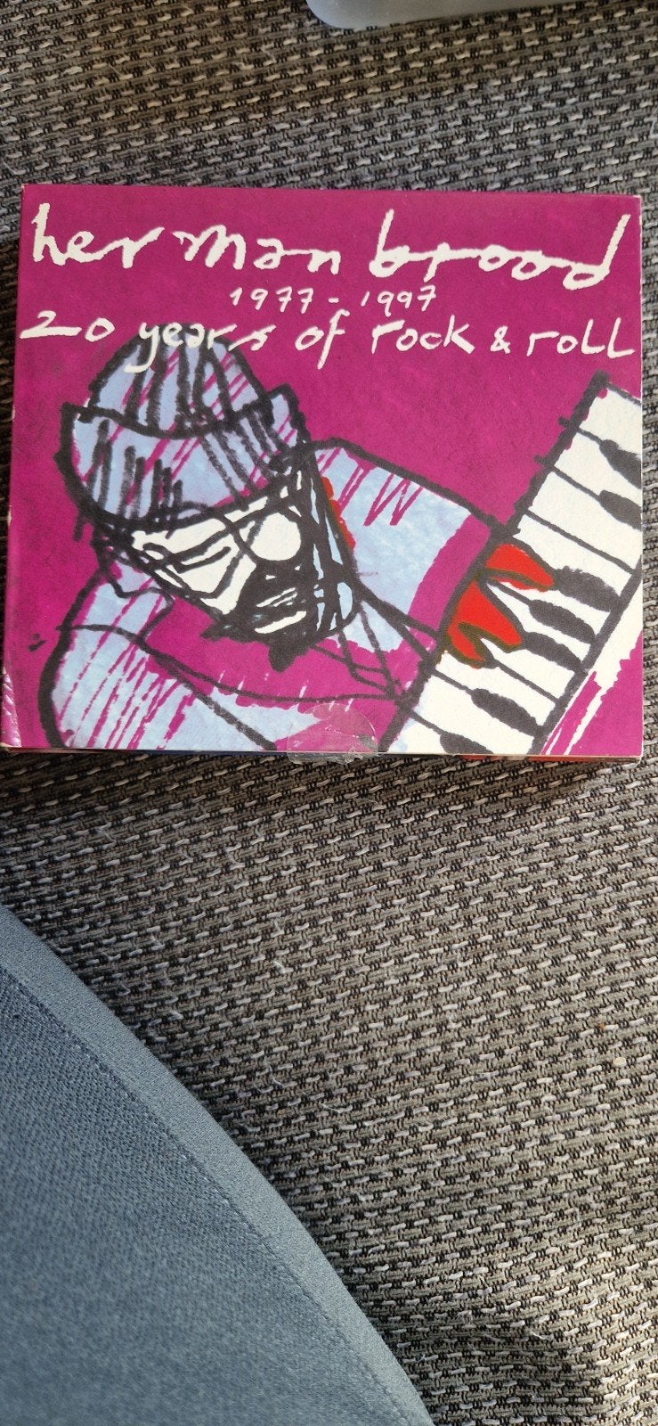 Herman Brood - 20 Years of Rock & Roll (1977-1997) CD, Cd's en Dvd's, Ophalen of Verzenden, Zo goed als nieuw, Inclusief boekje