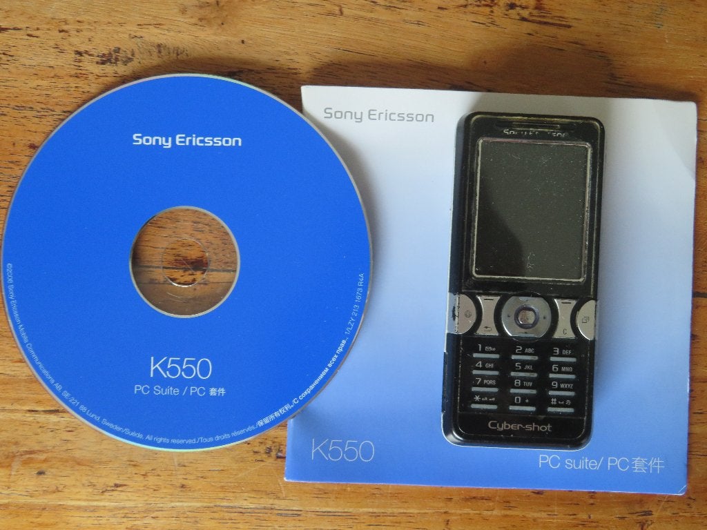 Vintage Sony Ericson Cybershot K550i, Gebruikt, Overige modellen, Zwart, Overige systemen