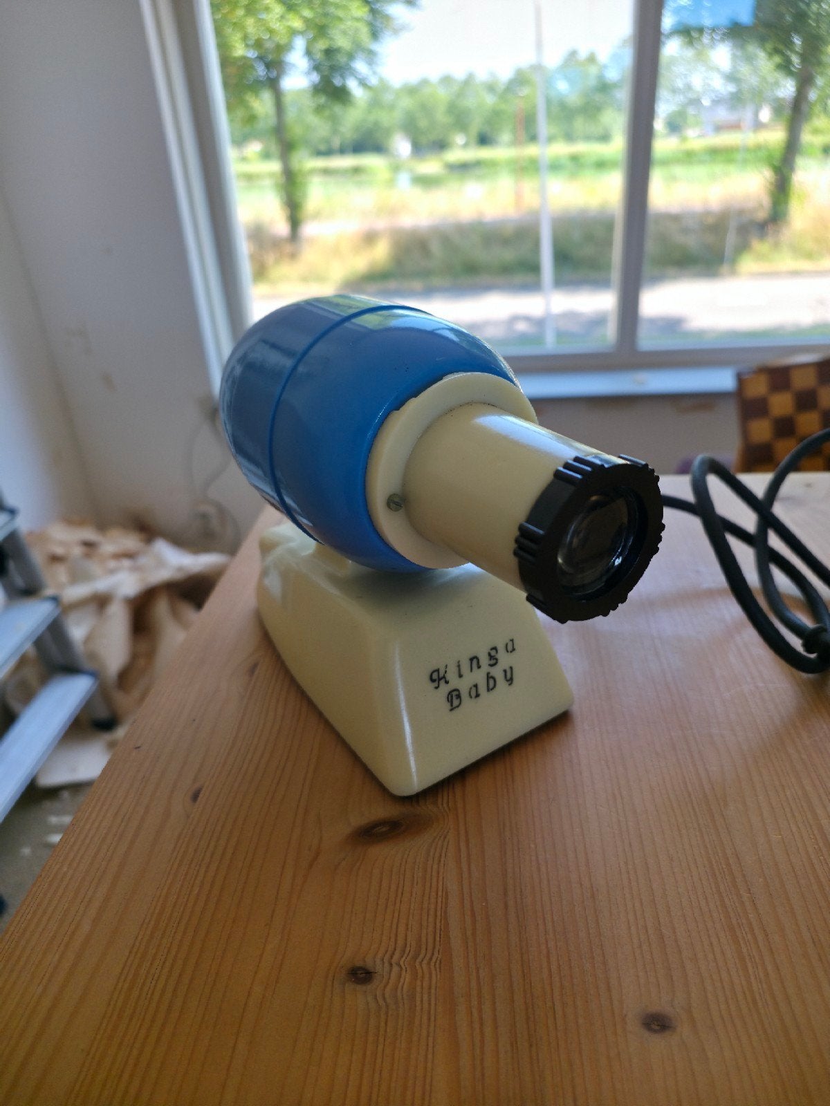 Jaren '60 Kinga Baby speelgoed projector met originele films, Ophalen