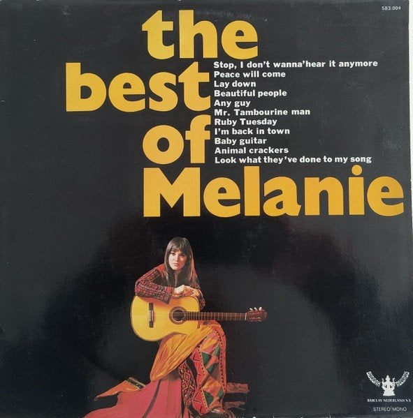 Melanie – The Best Of Melanie Holland 1971 compilation LP, LP, Gebruikt, Pop, Ophalen of Verzenden