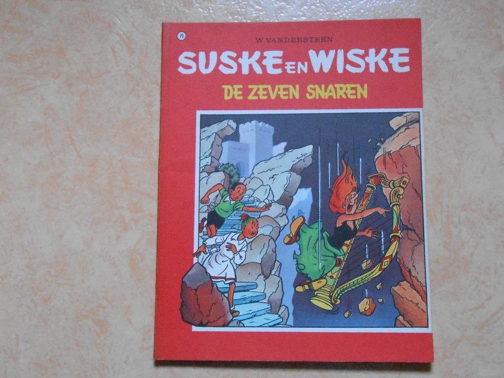 Suske en wiske 79 De zeven snaren 1968 1 ste druk. Mat., Boeken, Willy Vandersteen, Eén stripboek, Ophalen of Verzenden, Zo goed als nieuw