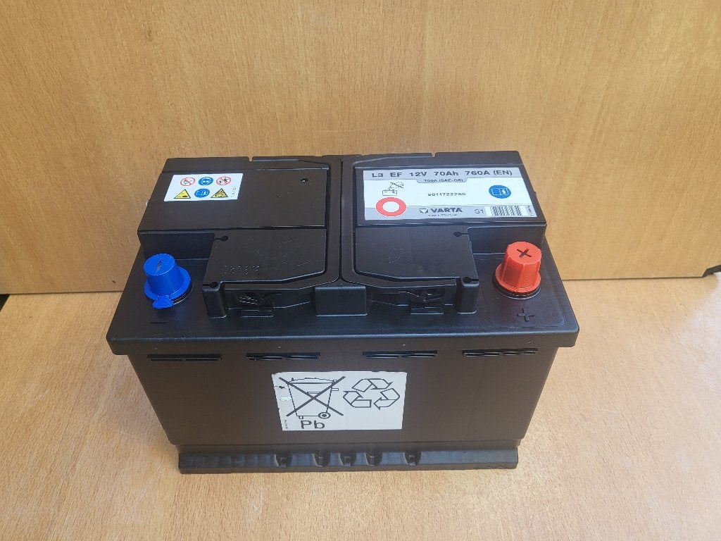 Battery VARTA EFB 12V--70Ah--760A, Ophalen