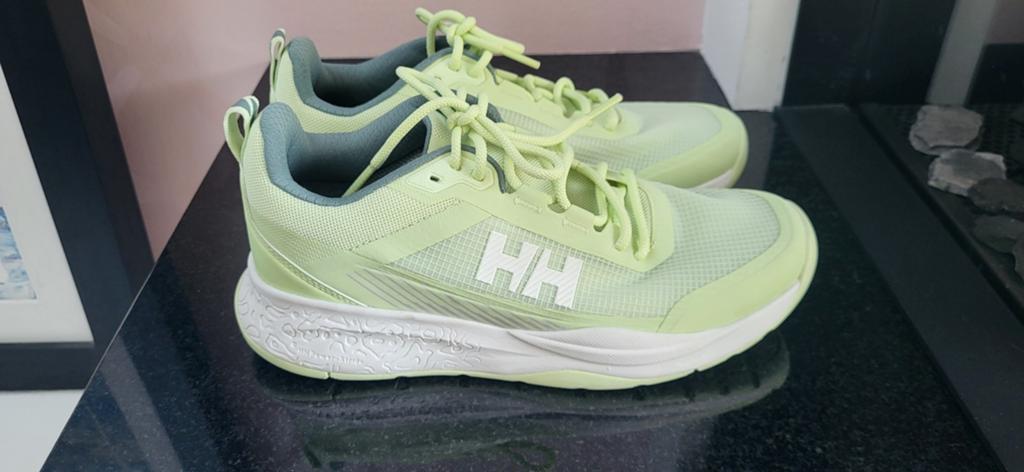 Helly Hansen Crew low trainers bootschoenen lime maat 39 1/3, Watersport en Boten, Ophalen, Bootschoenen, Helly Hansen, Zo goed als nieuw