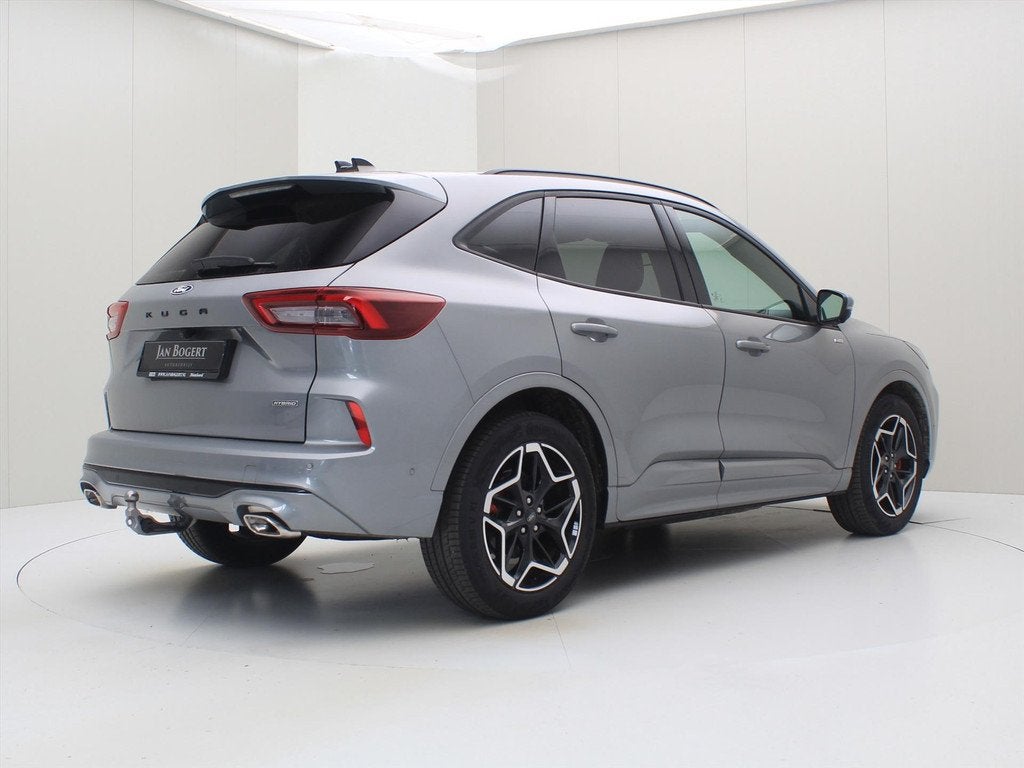 Ford Kuga 2.5 FHEV 180PK Automaat ST-Line X [ TREKHAAK+STOEL, Auto's, Ford, Automaat, Gebruikt, Zwart, Bedrijf