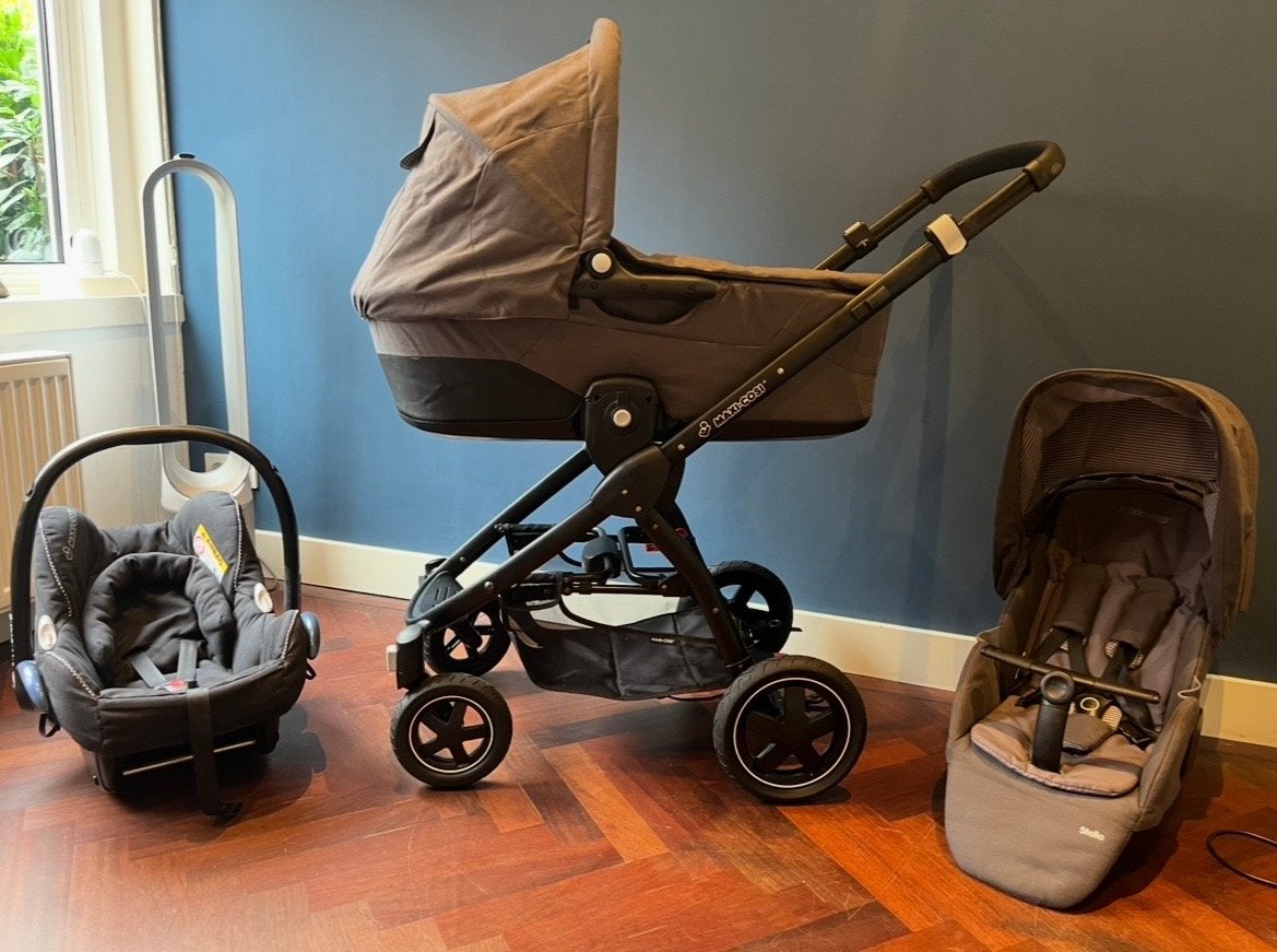 Maxi-Cosi Adorra Luxe Combiwagen 3-in-1 met autostoel, Ophalen of Verzenden, Zo goed als nieuw, Combiwagen, Met autostoeltje