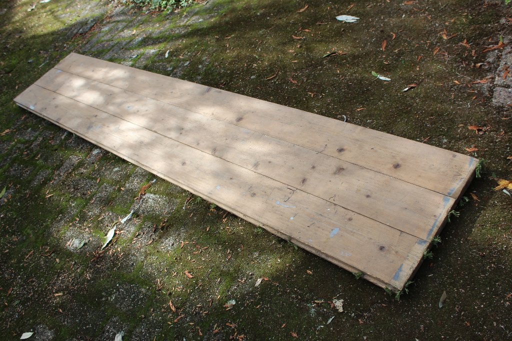 Lange  houten plank - 227x42x3cm, Ophalen, Gebruikt, 180 tot 250 cm, Planken