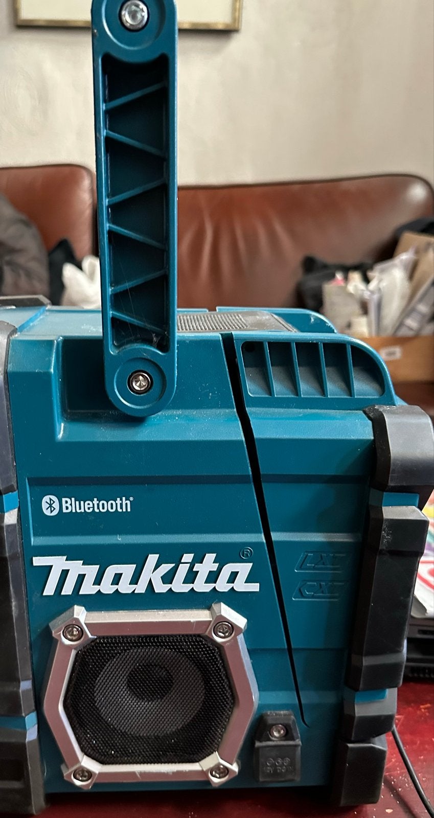 Goed spelende Makita bouwradio DMR108 met Bluetooth, Ophalen, Gebruikt