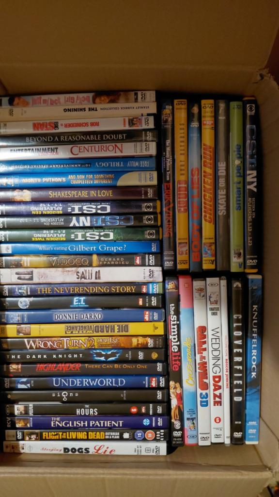 Verzameling dvd's horror acties thriller series dvd boxen, Alle leeftijden, Ophalen, Zo goed als nieuw, Boxset