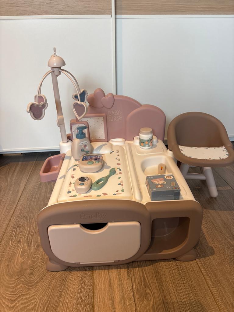 Smoby Baby Nurse speelset met accessoires, Ophalen, Zo goed als nieuw