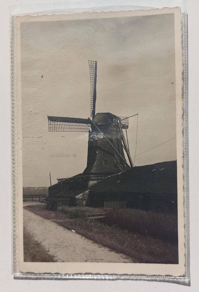 Papiermolen te Westzaan, Ophalen of Verzenden, Voor 1920, Gelopen, Noord-Holland