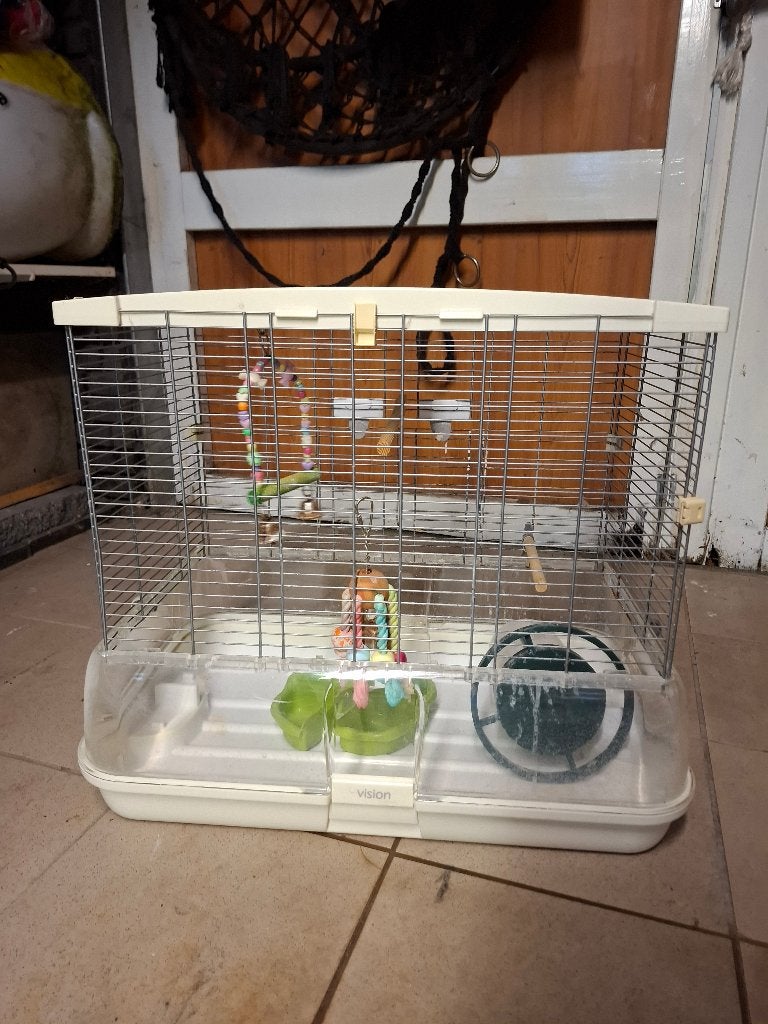 Vogelkooi, Dieren en Toebehoren, Ophalen, Gebruikt, Metaal, Vogelkooi