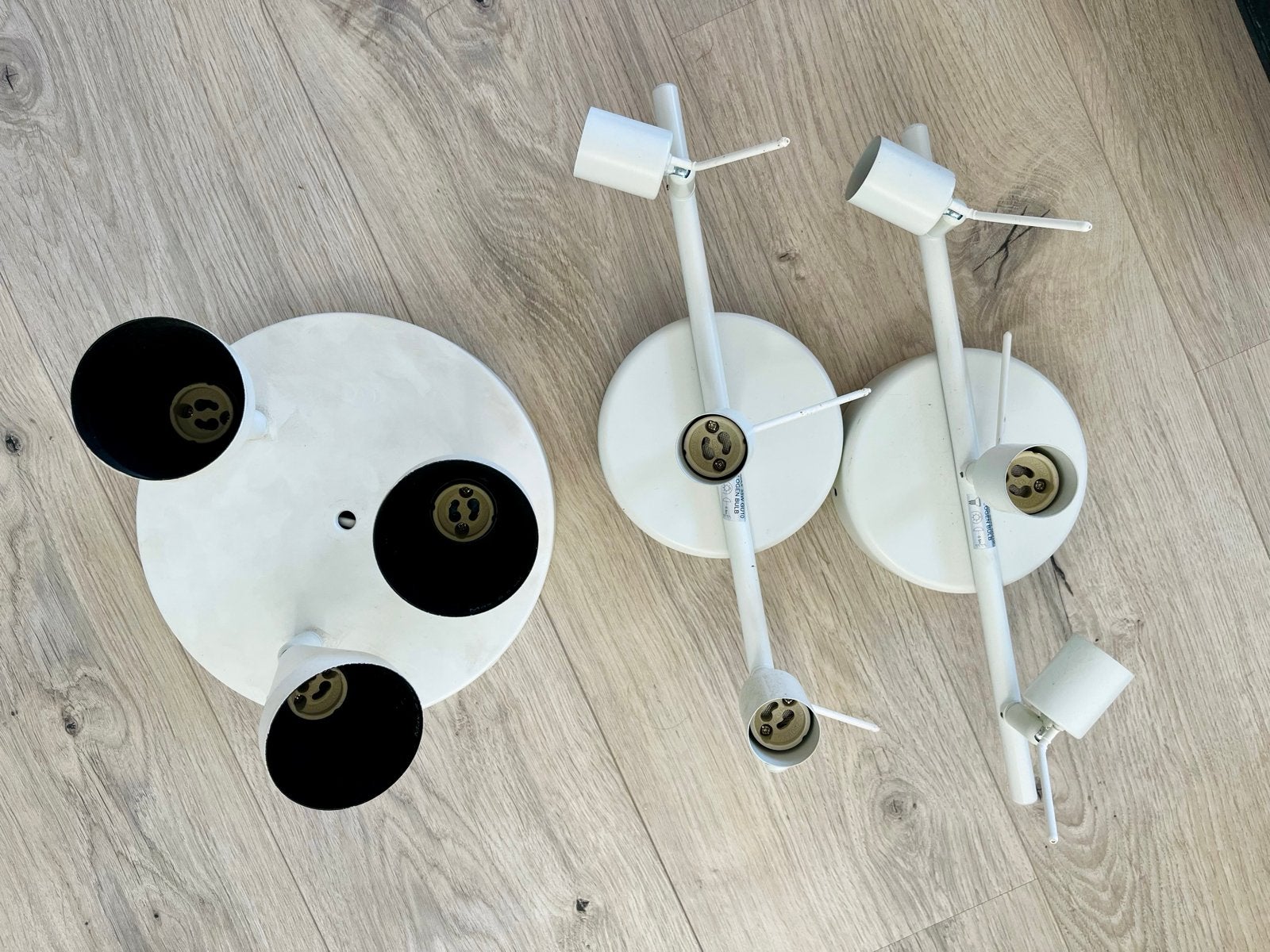 3x IKEA lampen: 1x Nävlinge, 2x Tross plafondspots, Minder dan 50 cm, Gebruikt, Ophalen of Verzenden, Minder dan 25 cm