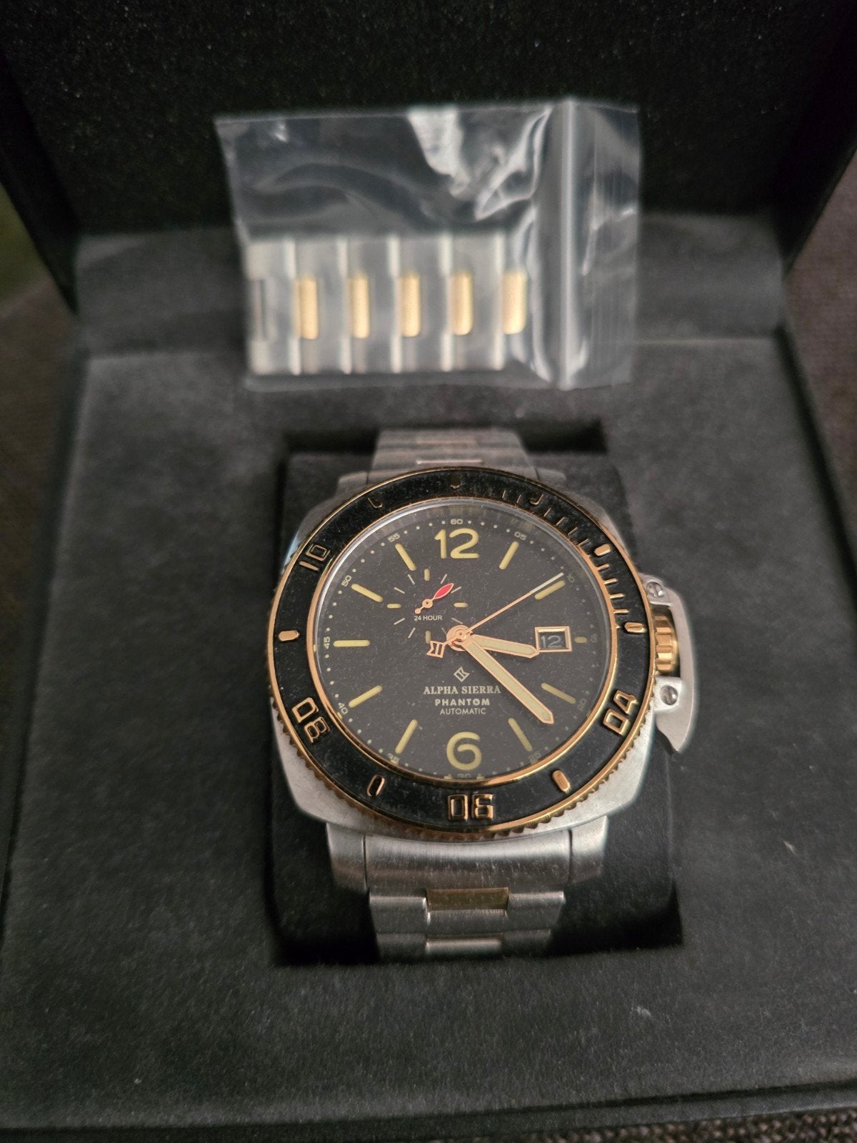 Alpha Sierra Phantom Automatic Herenhorloge, Ophalen of Verzenden