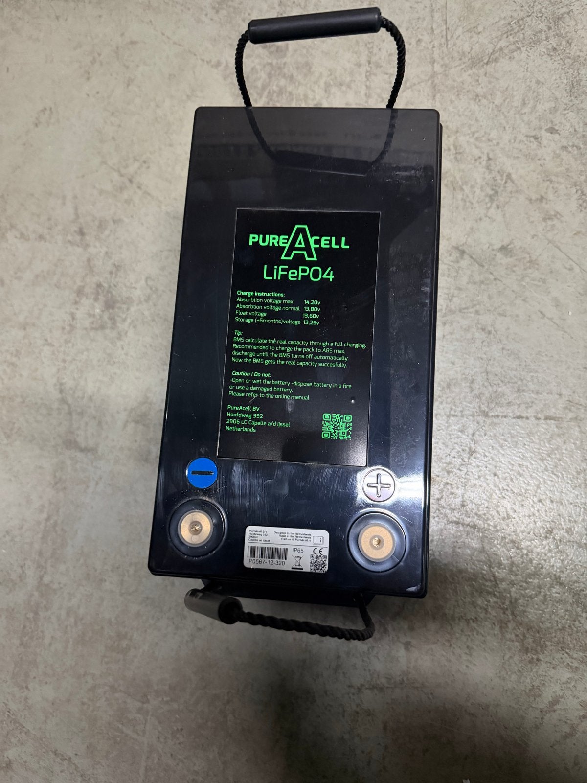 Pure A Cell LiFePO4 Lithium Accu 12V 320Ah 4.0 kWh, Ophalen of Verzenden, Nieuw, Overige automerken