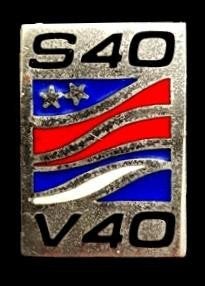 Volvo S40-V40 pin, Verzenden, Nieuw, Transport, Speldje of Pin