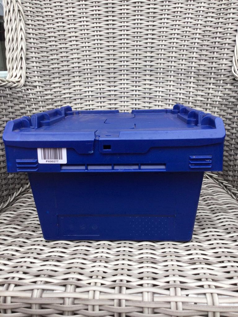 Multifunctionele bak met deksel met dubbele klep 41x23x30 cm, Minder dan 35 cm, Minder dan 50 cm, Ophalen of Verzenden, Zo goed als nieuw