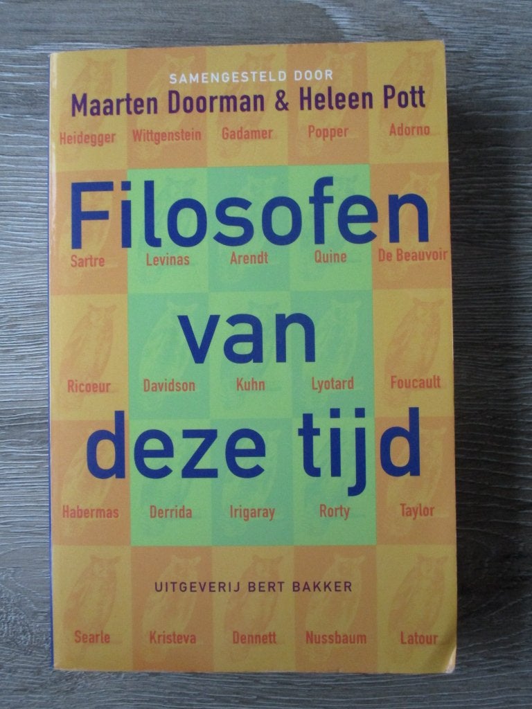 Filosofen van deze tijd - Maarten Doorman & Heleen Pott, Boeken, Ophalen of Verzenden, Gelezen