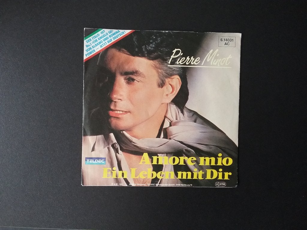 Pierre Minot - Amore Mio, Cd's en Dvd's, Vinyl Singles, Verzenden, 7 inch, Single, Zo goed als nieuw