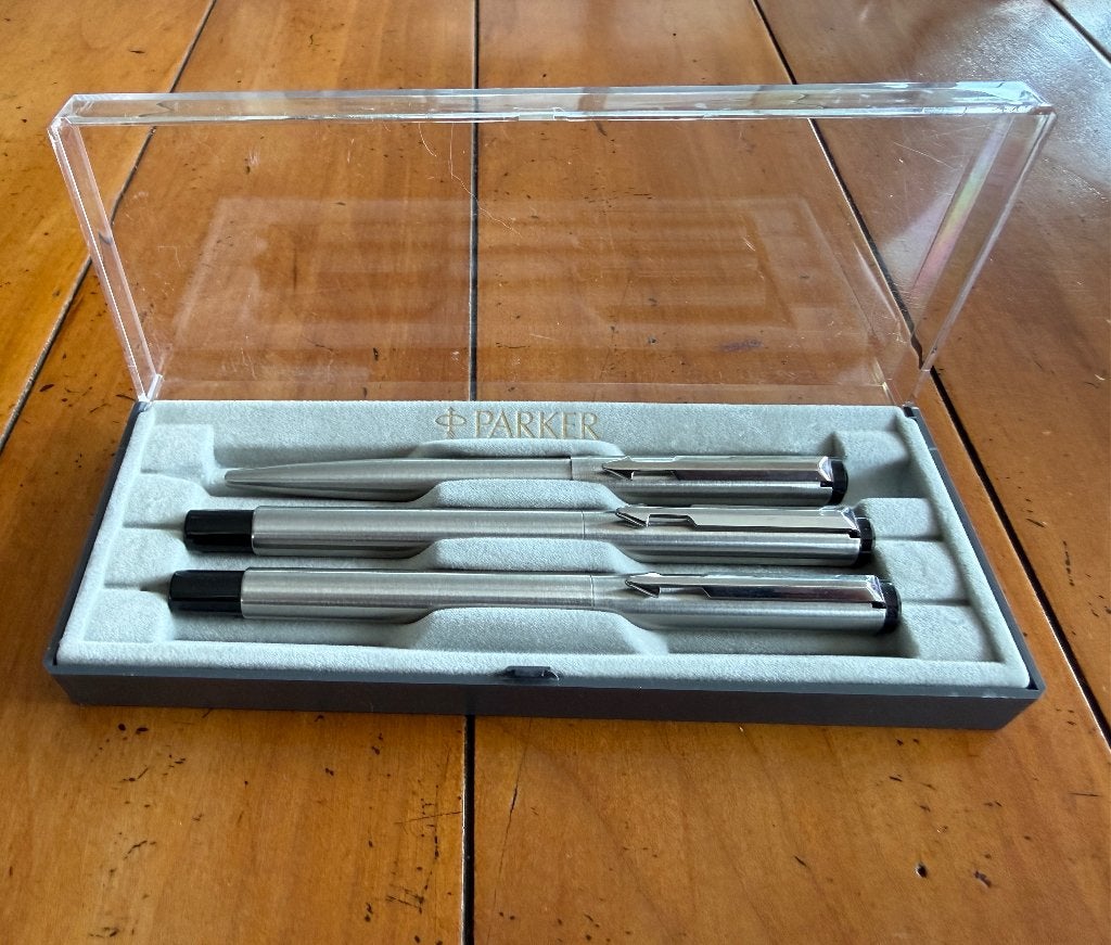 Parker Vector Flighter Set, Pennenset, Parker, Met doosje, Ophalen of Verzenden