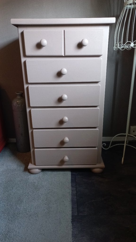 Ladenkast, Ophalen, 5 laden of meer, Eikenhout, 50 tot 100 cm