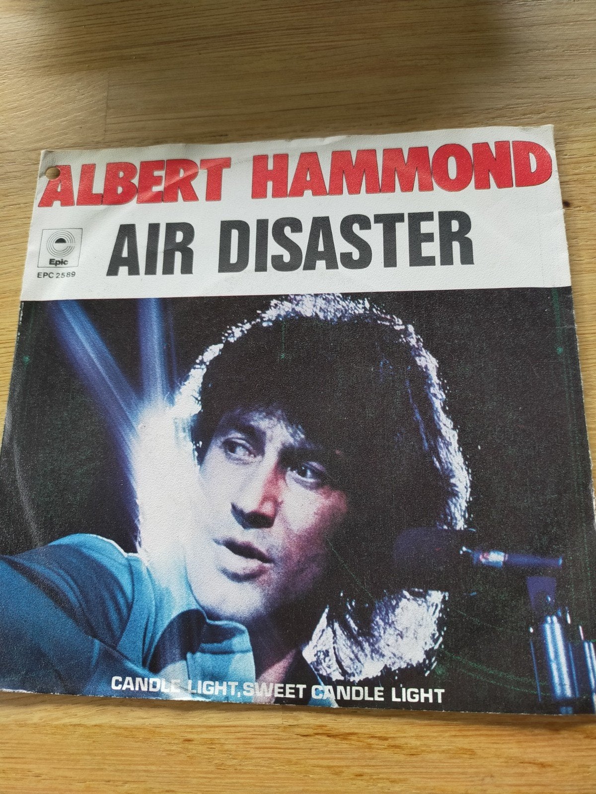 Albert Hammond , air disaster, Cd's en Dvd's, Vinyl Singles, Zo goed als nieuw, Pop, Ophalen of Verzenden