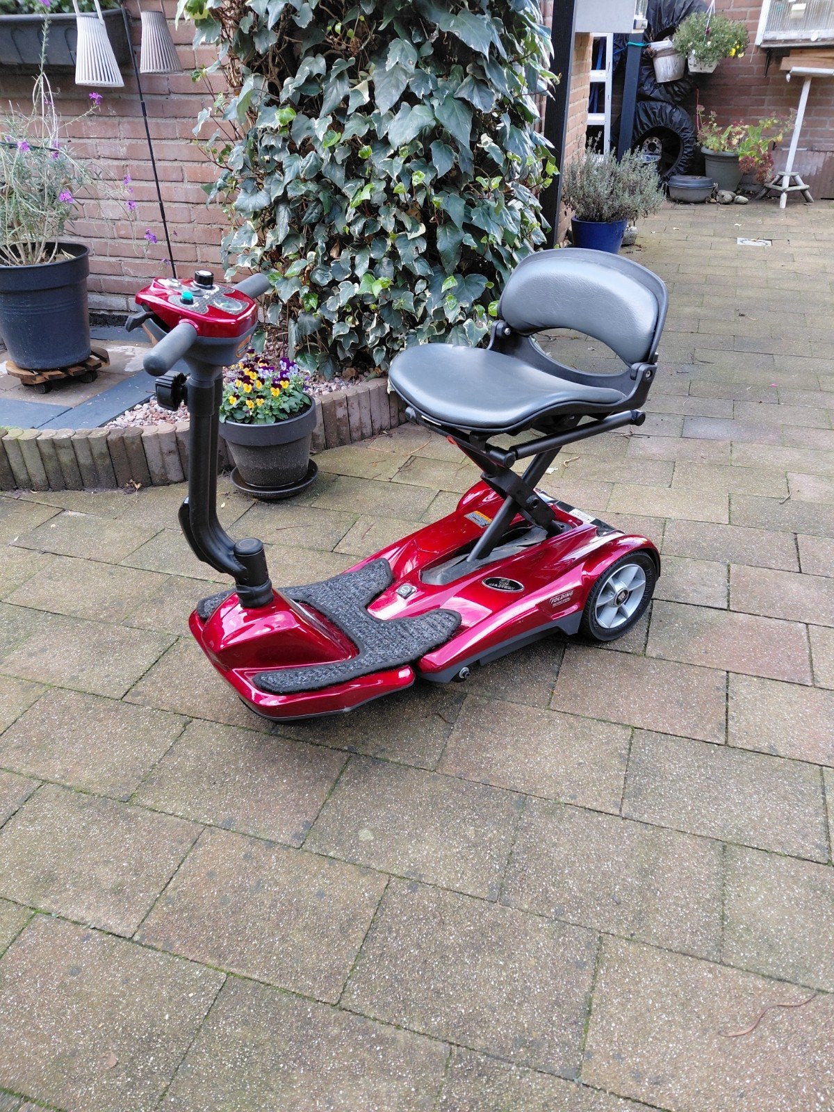 mini scootmobiel automaties opvouwbaar, Diversen, Ophalen, 15 km of minder, Overige merken, 10 km/u of minder