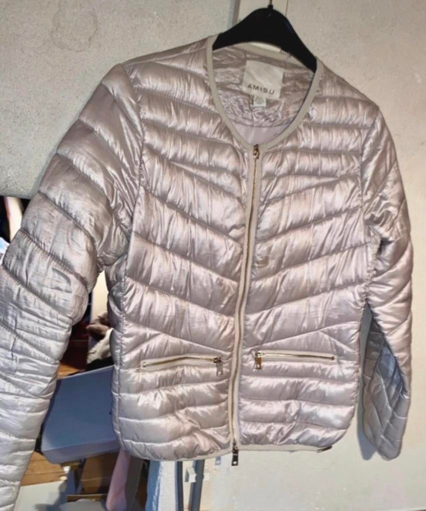 Amisu zomerjas beige /goud maat M, Ophalen of Verzenden, Zo goed als nieuw, Maat 38/40 (M), Beige