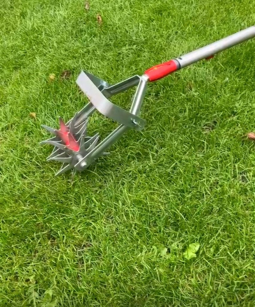 tuinfrees schoffel WOLF Garten rood/geel, Ophalen, Zo goed als nieuw, Schoffel, Wolf-Garten