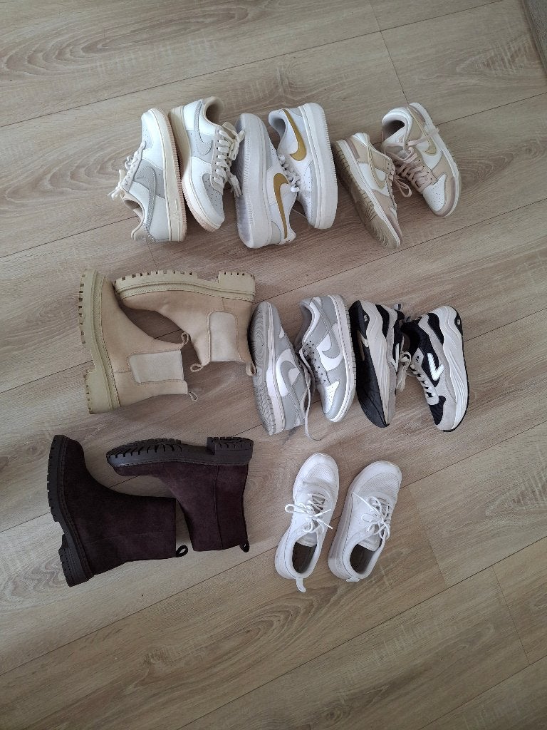 8 paar schoenen, Ophalen, Overige kleuren, Nike, Sneakers of Gympen