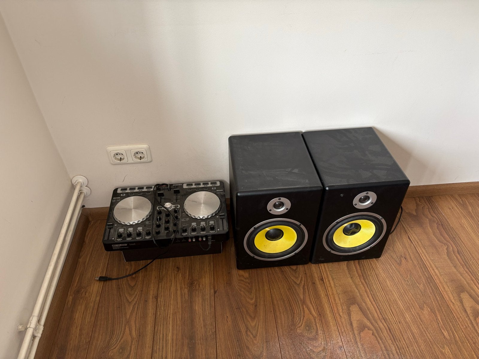 DJ-set met speakers - Behringer BCD3000 en monitoren, Ophalen, Gebruikt, Dj-set, Behringer