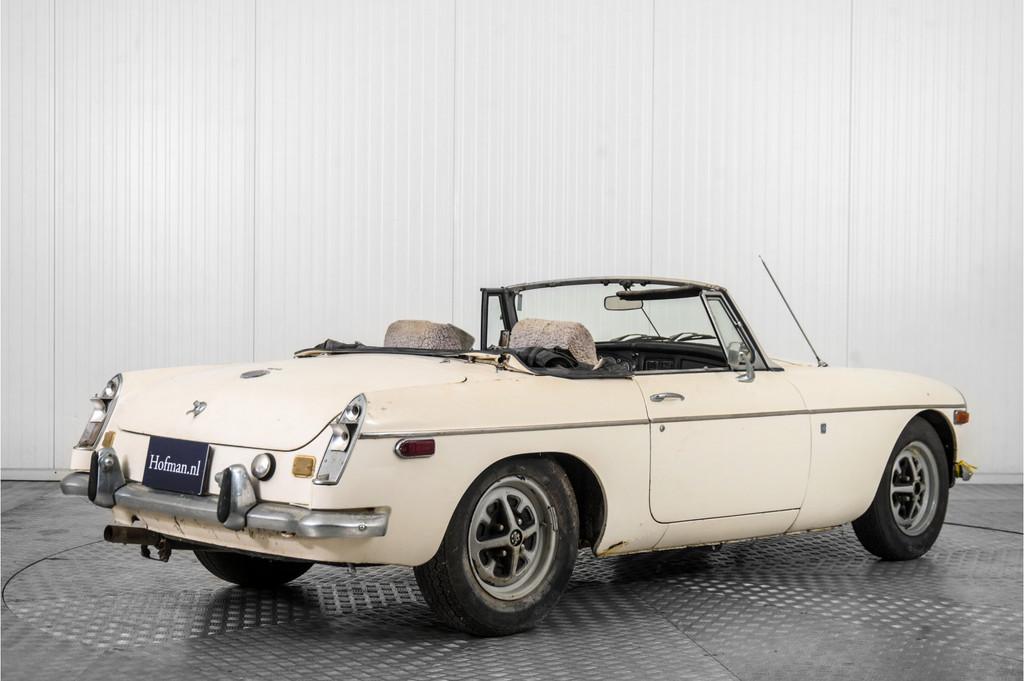 MG B (bj 1971), Gebruikt, Cabriolet, Wit, Bedrijf