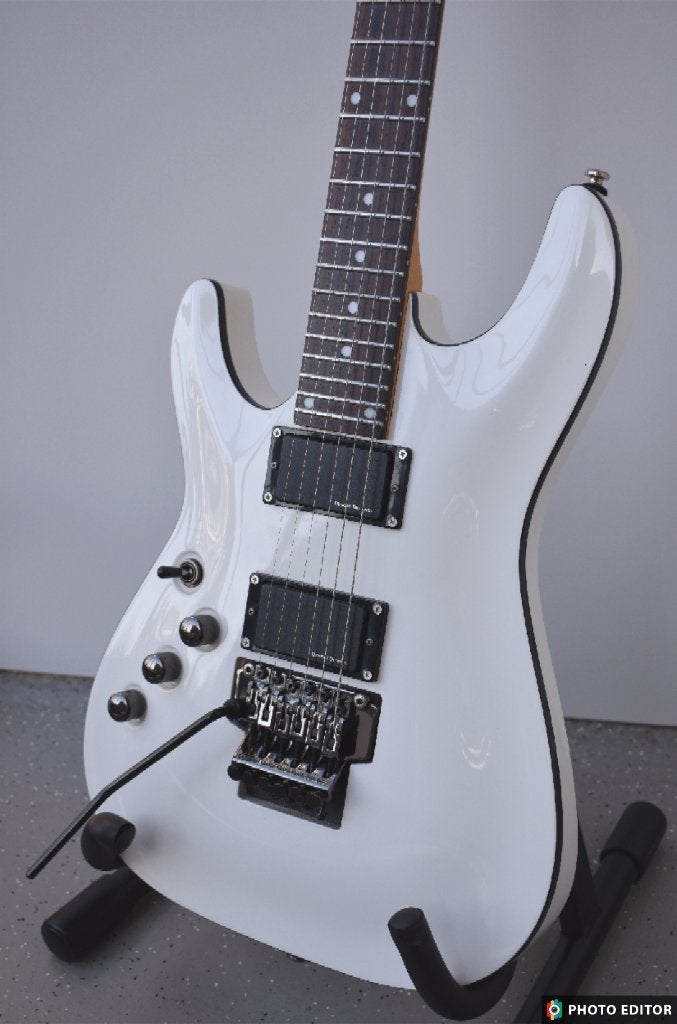 Linkshandige Schecter C-1 FR, Ophalen, Gebruikt, Solid body, Overige merken