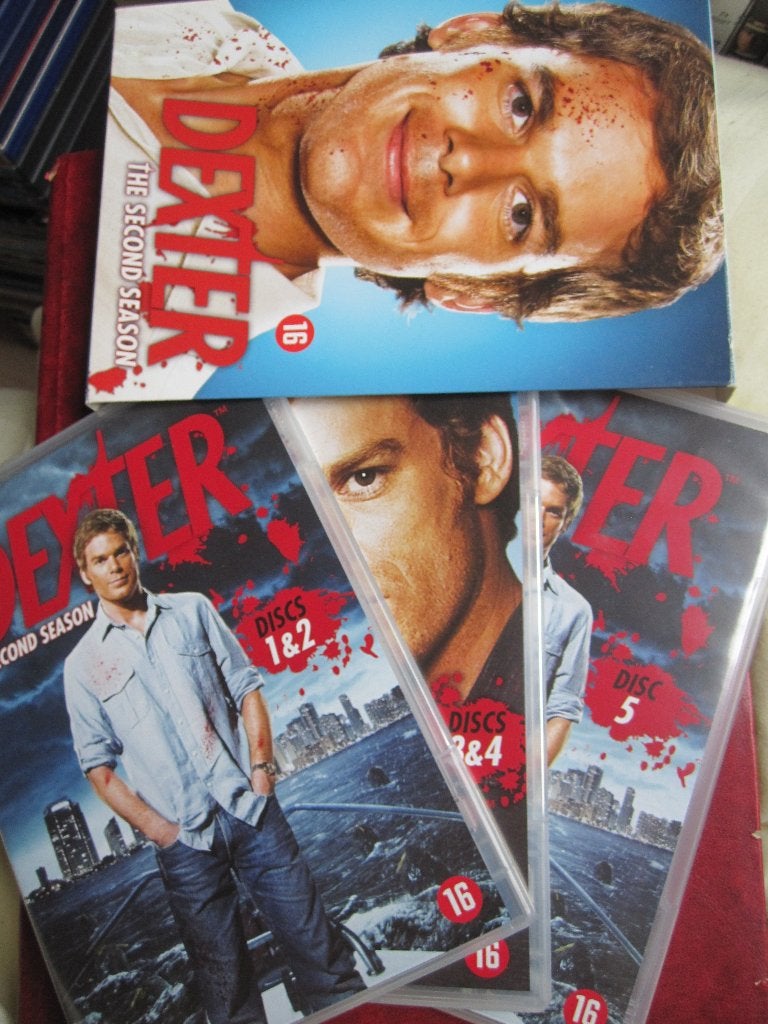 Dexter The Second Season (2007) 5 disc, Cd's en Dvd's, Dvd's | Tv en Series, Spaans, Vanaf 16 jaar, Ophalen of Verzenden, Zo goed als nieuw