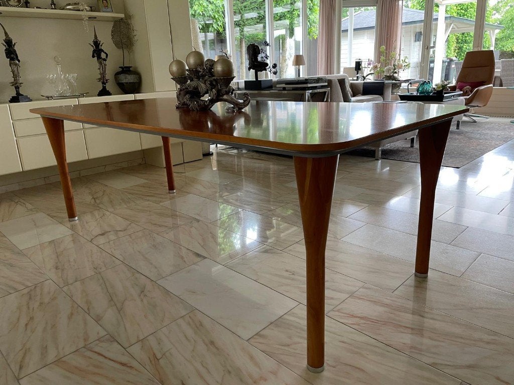 Ylion kersen eetkamer tafel, Ophalen, 200 cm of meer, 50 tot 100 cm, Zo goed als nieuw