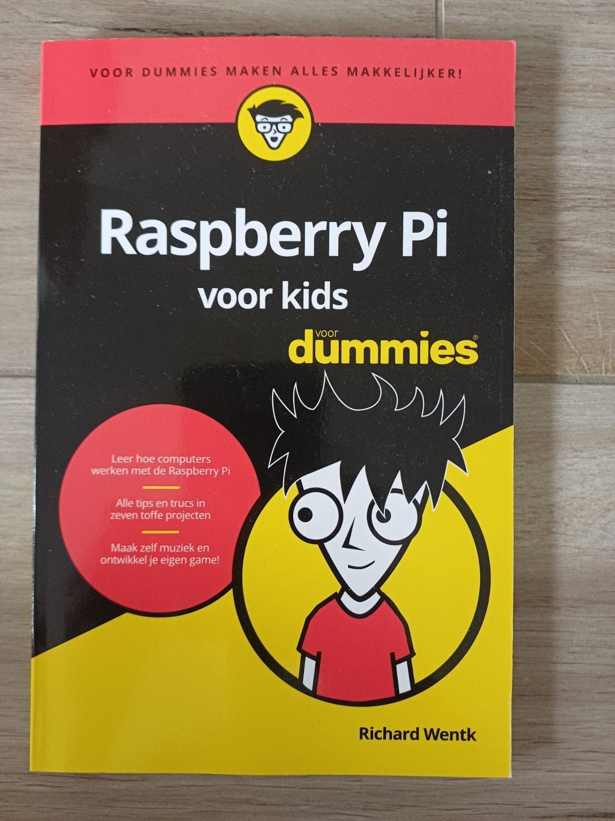 Richard Wentk - Raspberry Pi voor kids voor Dummies, Non-fictie, Nieuw, Ophalen of Verzenden, Richard Wentk