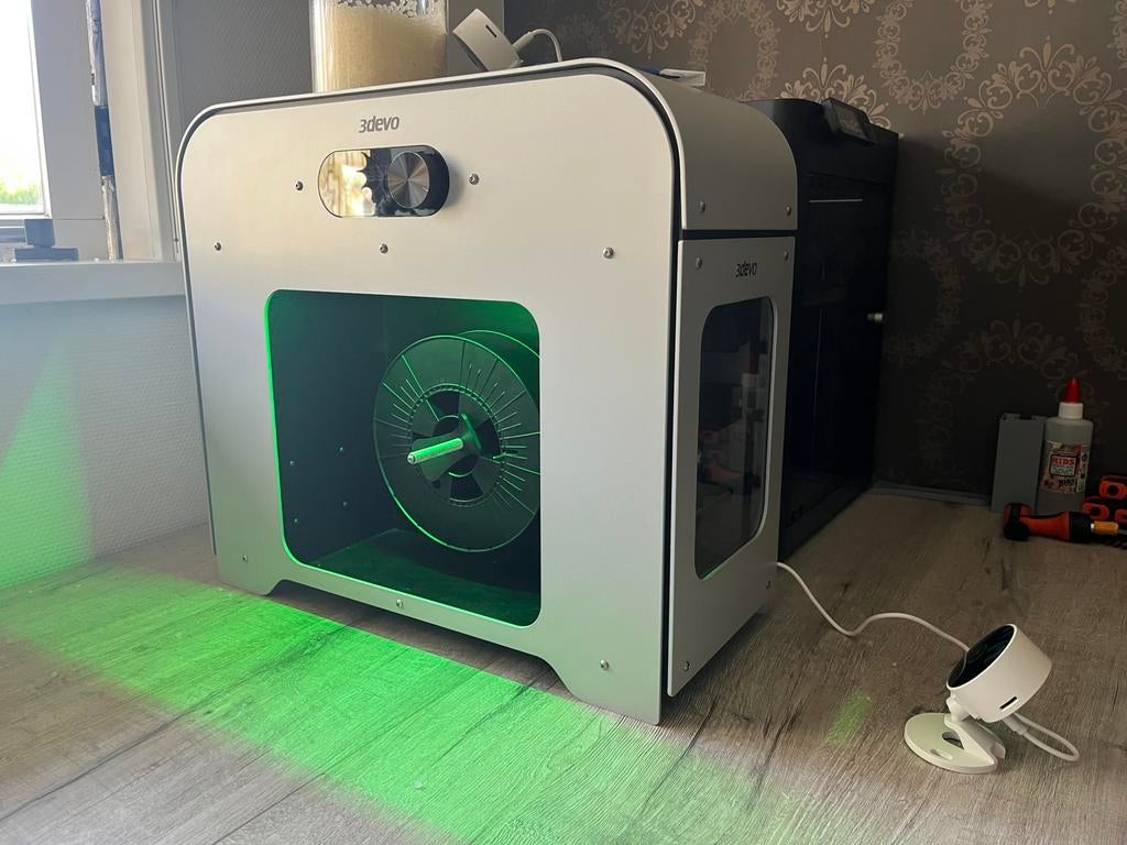 3devo Composer One + FM1 feeder – complete set, Computers en Software, 3D Printers, Gebruikt, Filament, 3 of meer, Ophalen