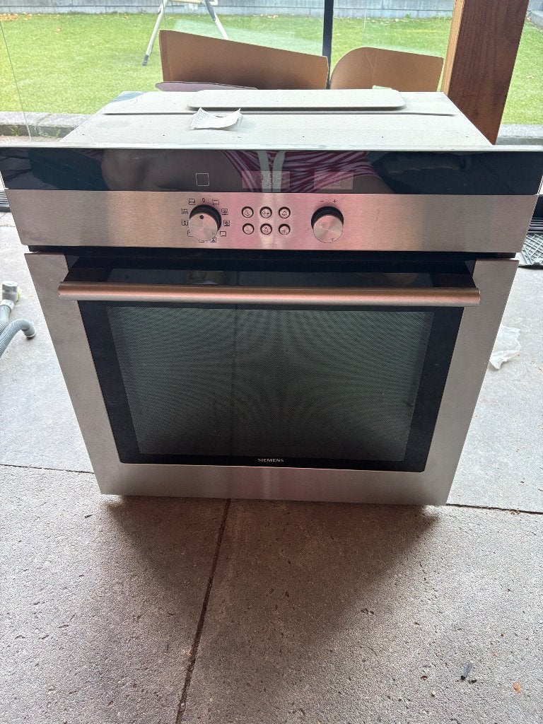 Siemens inbouw combioven, Witgoed en Apparatuur, Ovens, Ophalen, Gebruikt, Siemens, Combi-oven
