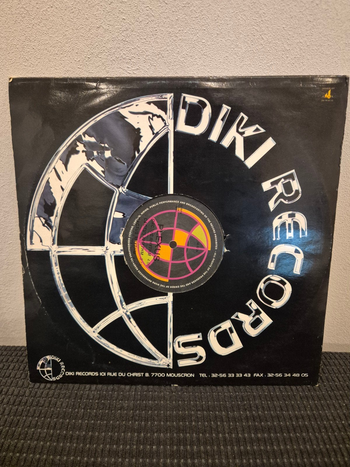Plexus - Cactus Rhythm Vinyl (Diki Records), Gebruikt, Techno, EP, 12 inch
