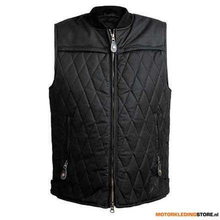 John Doe Lowrider Wax Vest, Zwart, Motoren, Ophalen of Verzenden, Nieuw met kaartje