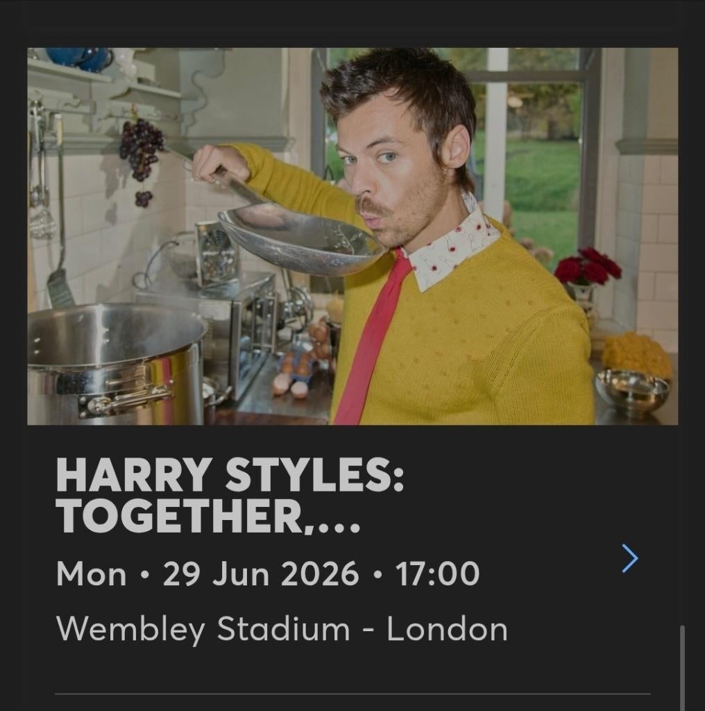 Harry Styles 4 x Square Pod 29.06 London, Tickets en Kaartjes, Eén persoon, Juni
