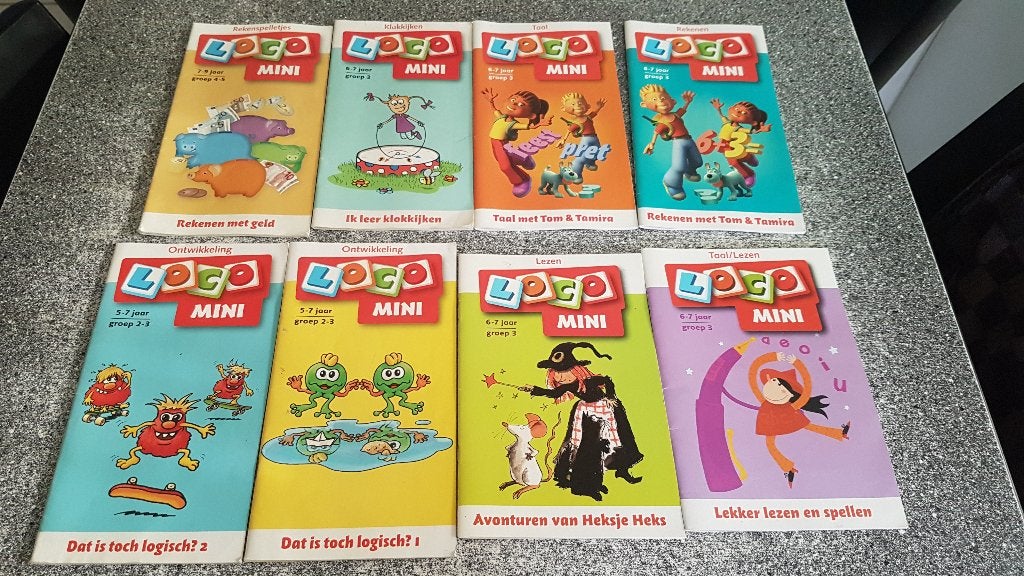 mini loco boekjes 3,50 per stuk, Kinderen en Baby's, Speelgoed | Educatief en Creatief, Ophalen of Verzenden, Zo goed als nieuw