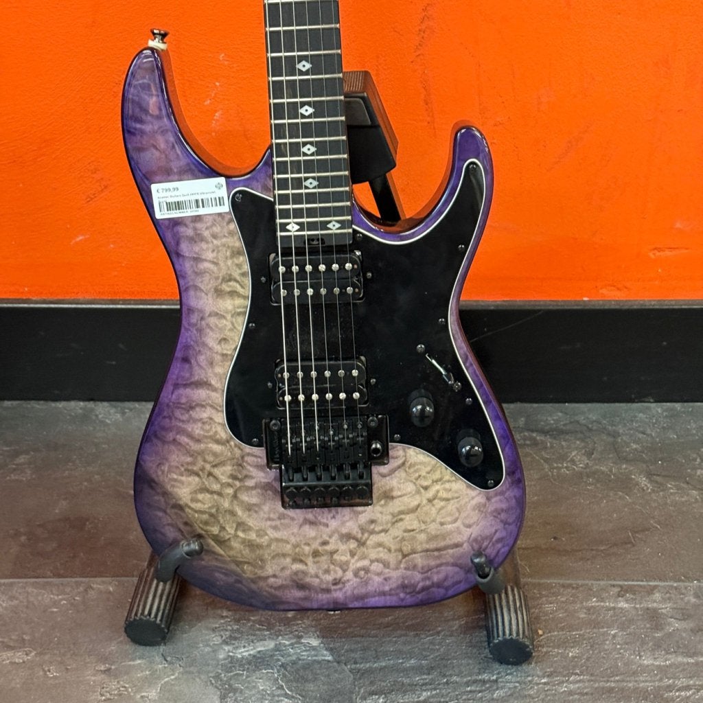 Kramer Guitars Quilt HHFR Ultraviolet Burst, Flex Ltd., Gebruikt, https://flex.com/contact-us, Nobelstraat 10, 5807 GA Oostrum LB, Limburg, Nederland